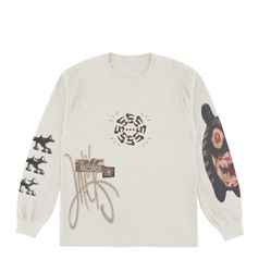 Travis Scott Air Records Long Sleeve T-shirt 2xl