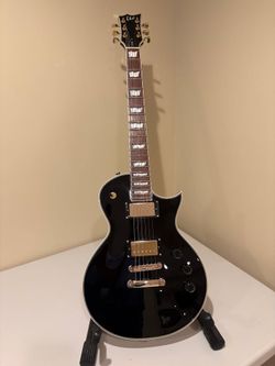 ESP LTD EC-256 Electric Guitar - Gloss Black / Gold hardware *** NICE ***