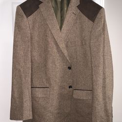 Like New Excellent Condition Mens Brown Sport Coat