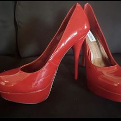 Steve Madden Red High Heels 