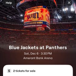 Panthers Vs Blue Jackets