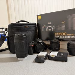 Nikon D3500 DSLR Camera Kit