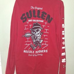 Sullen Tattoo Shirt Long Sleeve Size Medium 