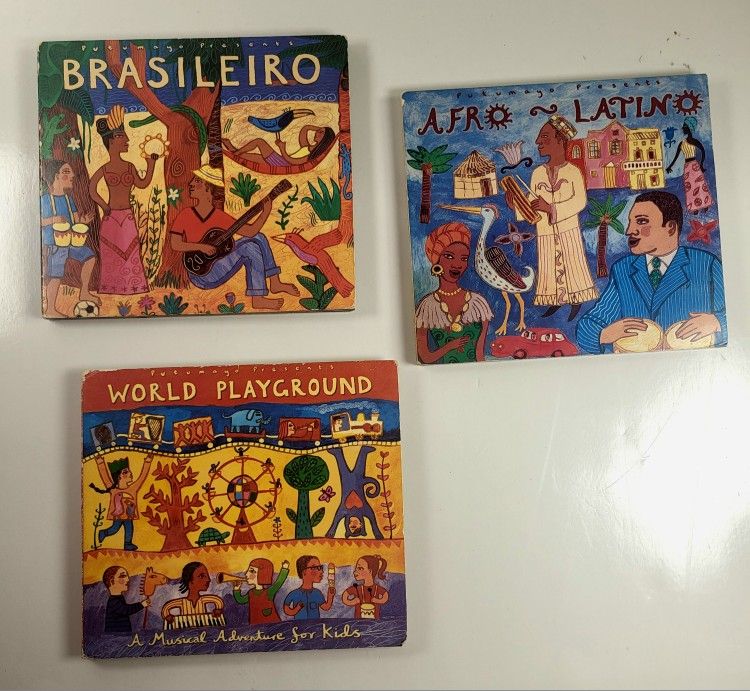 3 Putumayo CDs with Booklet