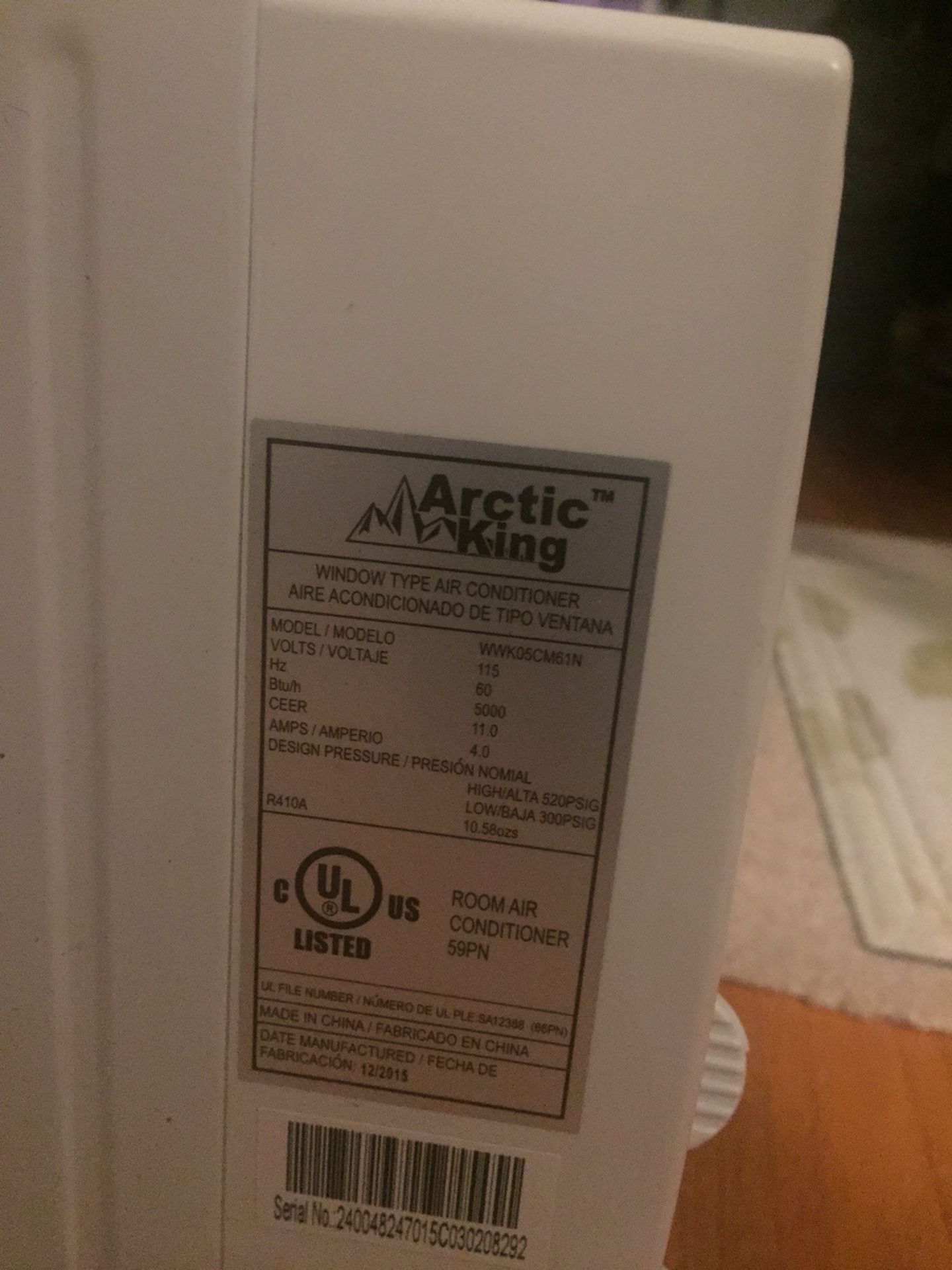 5000 BTU AC