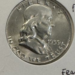 1959-D Franklin Half Dollar (BU GEM)