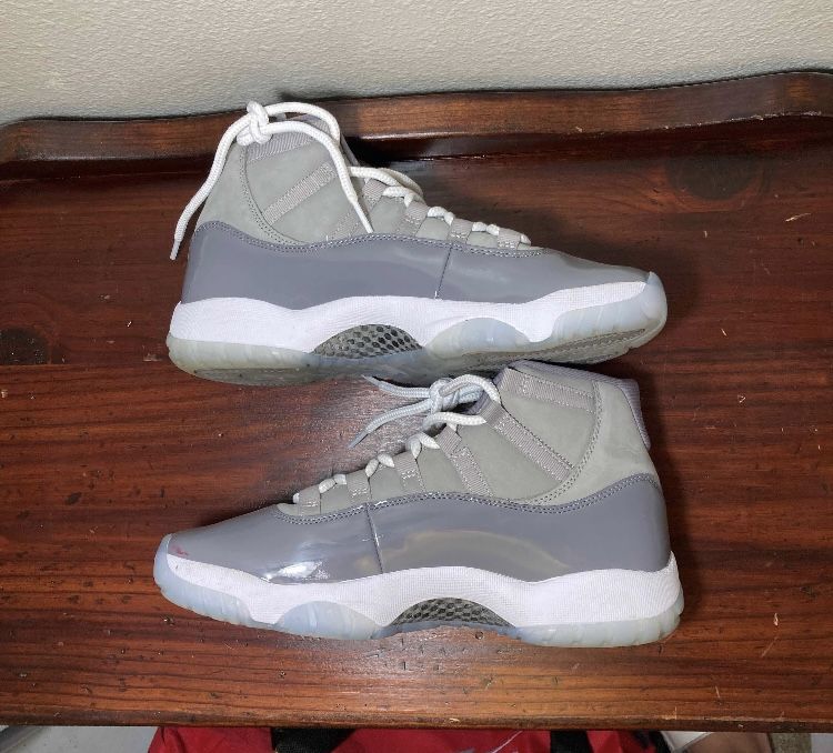 Cool gray Jordan 11s