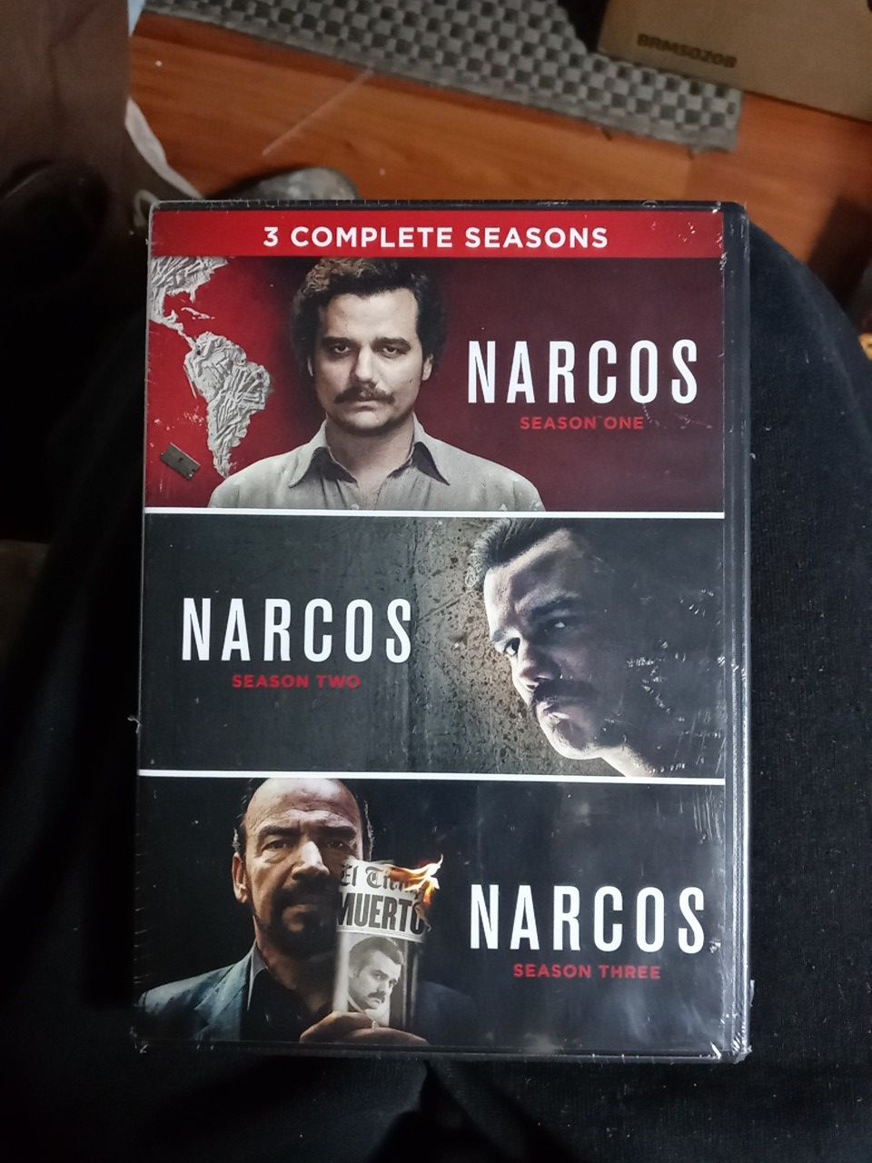 Narcos season one, two, and three