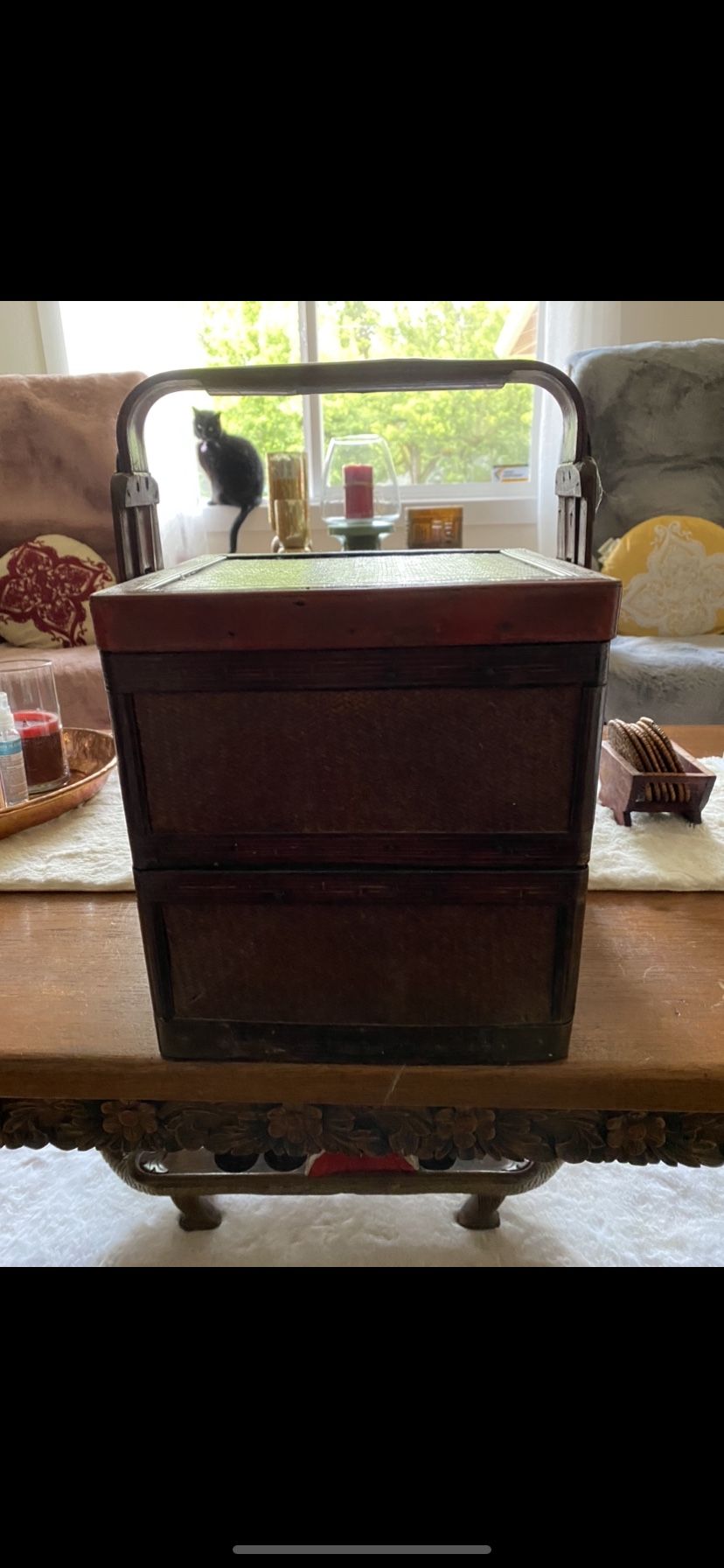 Antique basket from China. Sale marked down from $75 to $50
