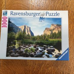 1000 Piece Yosemite Ravensburger Puzzle