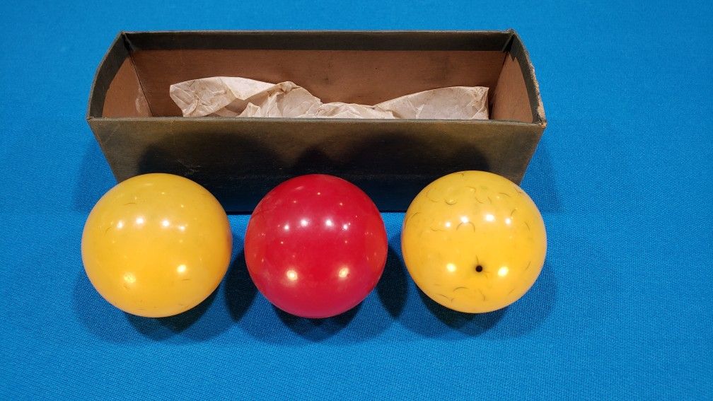 Vintage Aramith Carom Billiard Pool Balls