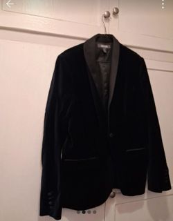 Saco terciopelo negro