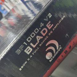 Massive 1000.4 New 4 Channel Amplifier 