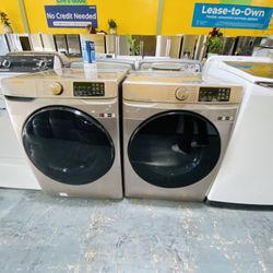 Samsung Electric Washwr And Dryer