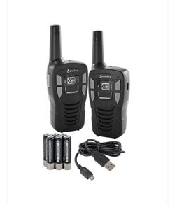 Cobra CXT195 16-Mile microTALK 2-Way Walkie Talkies 2 Pack retails $40