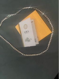 GRA CERTIFIED DIAMOND CHAIN