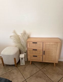 Rattan Cabinet bedroom decor