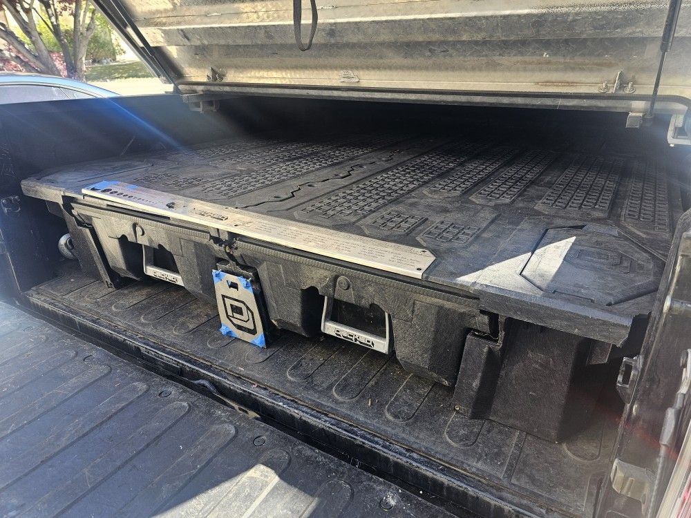 Decked Truck Bed Organizer Storage System Full Size Trucks Standard Bed Length