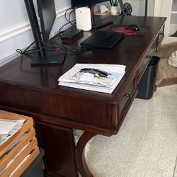 Hard Wood Desk For Sale