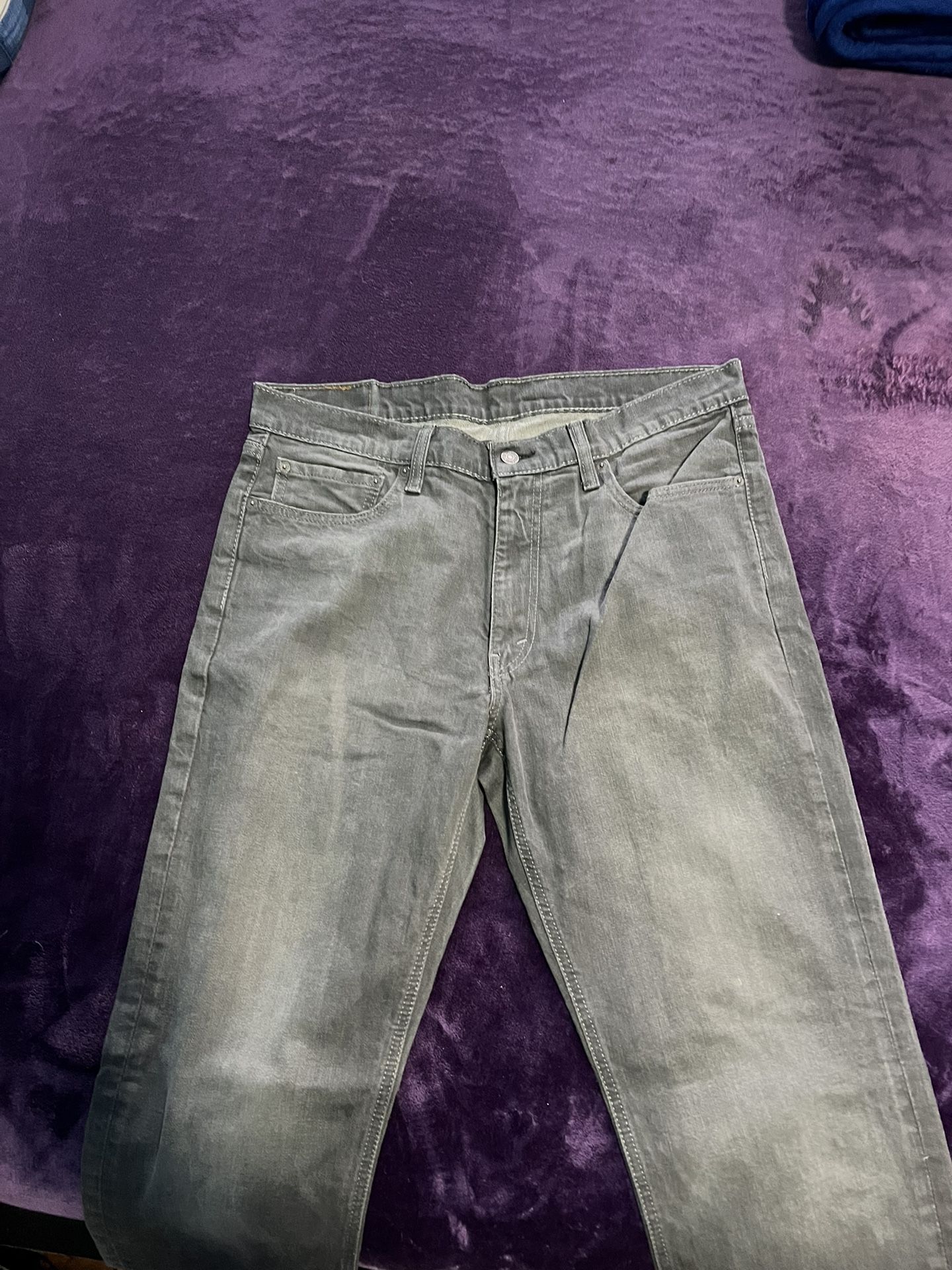 541 Levi Grey Pants 36W 36L