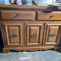 Wooden China Hutch