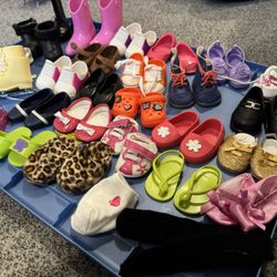 Shoe Collection For 18 Inch Doll 
