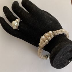 Sterling Silver & Pearls