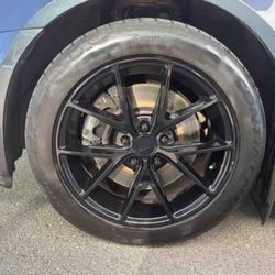 5x120 18” Niche rims, Tires & TMPS