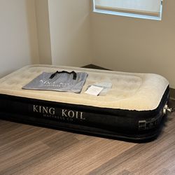 King Koil Inflatable Mattress Twin