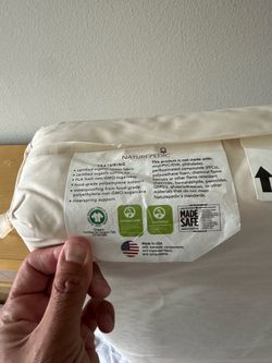 NATUREPEDIC Breathable Organic 2-Stage Baby Crib Mattress