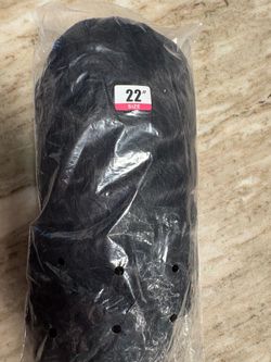 Human hair-brand new 22inches