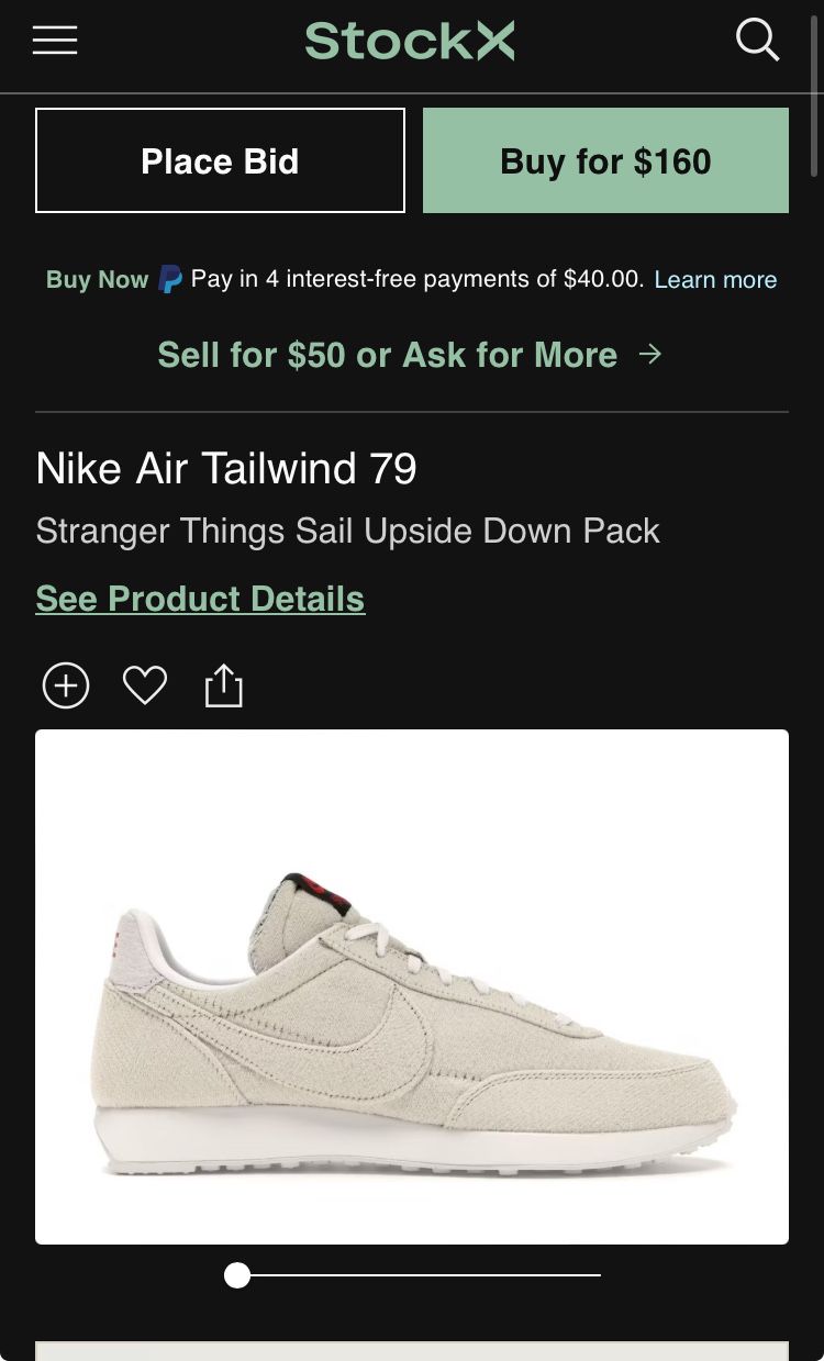 Nike Air Tailwind 79 Stranger Things Need Gone ASAP 