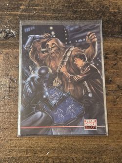 Topps Star Wars Galaxy Series 2 Joe Phillips 261 New Visions 2