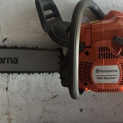 Husqvarna 450 Rancher Chainsaw Brand New Never Ran