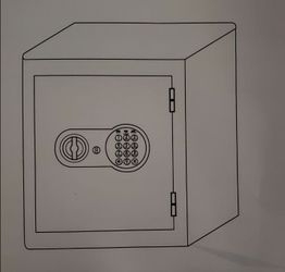 0.5 Cu. Ft. Fireproof Mini Safe (14.8 Lbs) - 1700°F Heavy-Duty Digital Security Box with Alarm & LED Light