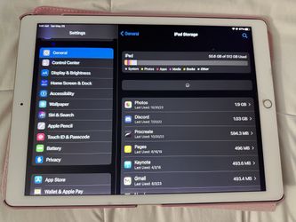 iPad 12.9inch 2nd Gen 512GB + Apple Pencil