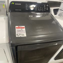 Samsung Gray Electric Dryer 