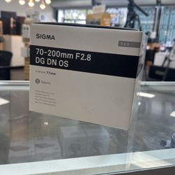 Sigma 70-200mm Sony 