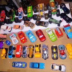 Hot Wheels Monster Jam Trucks Matchbox Cars Lot Diecast Toy Cars 