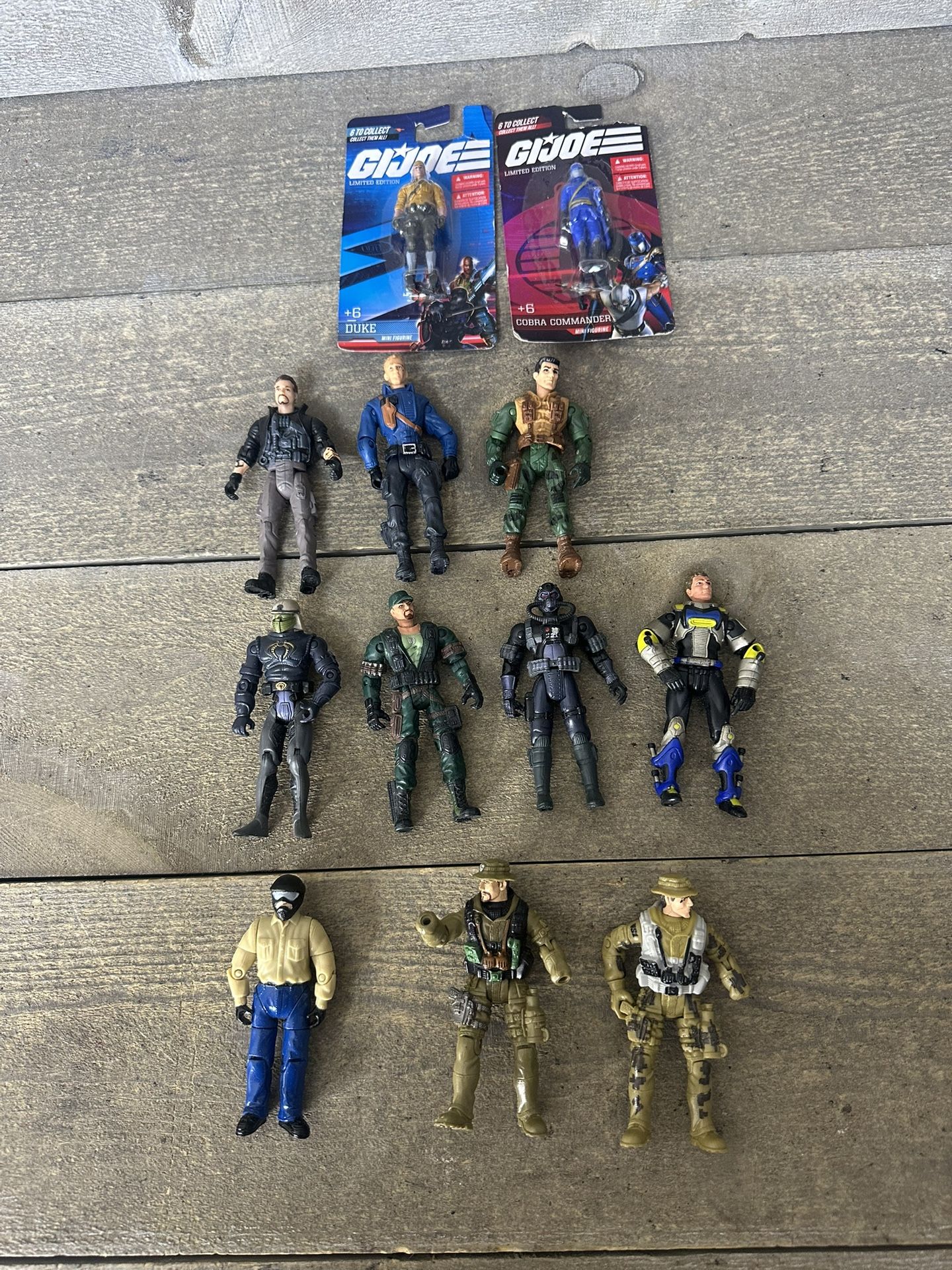 Vintage Lot Of Gi Joe Lanard True Heroes Sentinel Action Figure Lot ARAH 3.75"