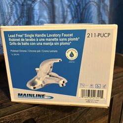 Mainline Chrome Single Handle Faucet