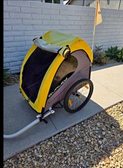 Burley bike trailer