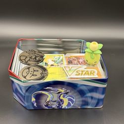 Tin Full Of Pokemon Cards 