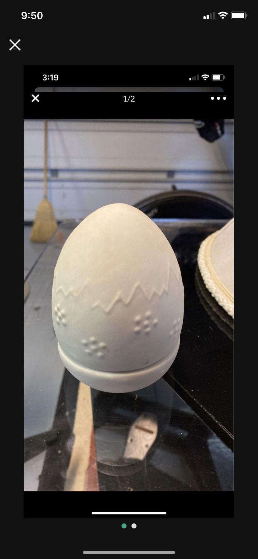 Ceramic Easter Egg