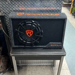 Rockville RWS12CA 12” Slim Powered Subwoofer 