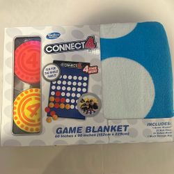 Connect 4 Game Blanket
