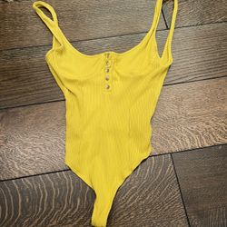 Yellow Bodysuit