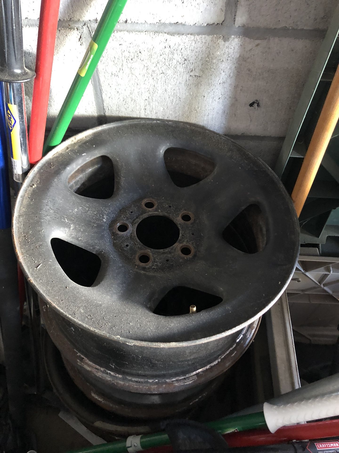 Stock Jeep wheels