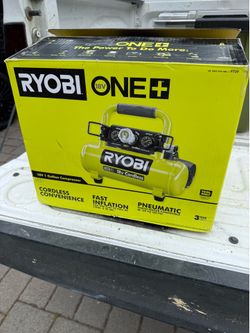 RYOBI ONE+  1Gallon Cordless Compressor