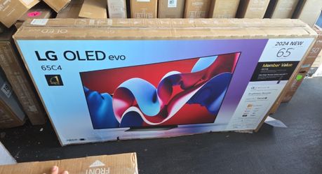 65C4 65” LG smart 4k oled hdr tv